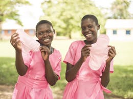 Menstruatie voorlichting Uganda