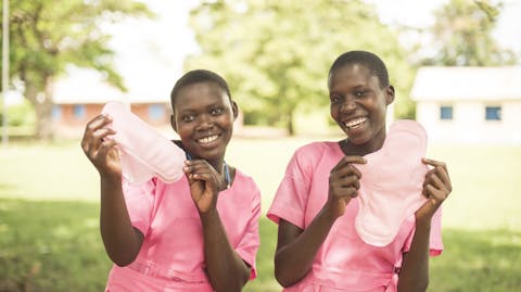 Menstruatie voorlichting Uganda
