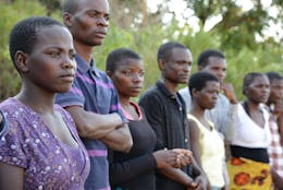 groep mensen Malawi