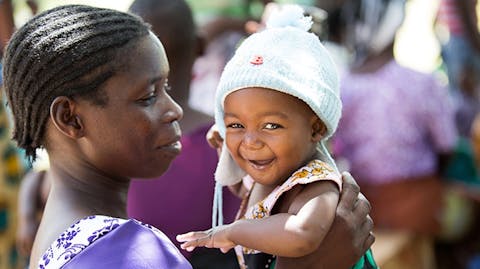 GirlPower Afrika moeder en kind