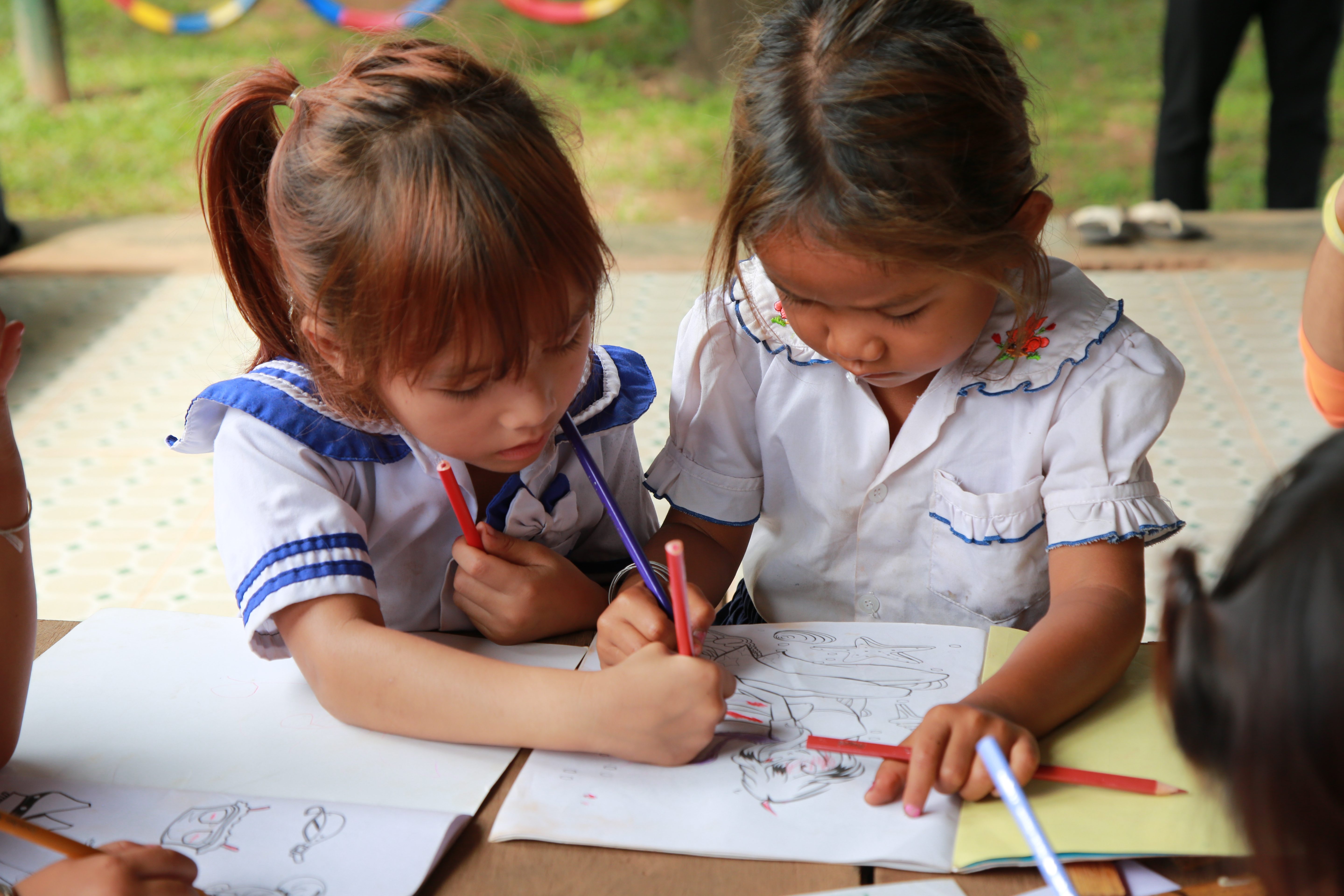 sponsorreis Thailand Cambodja kinderen leren