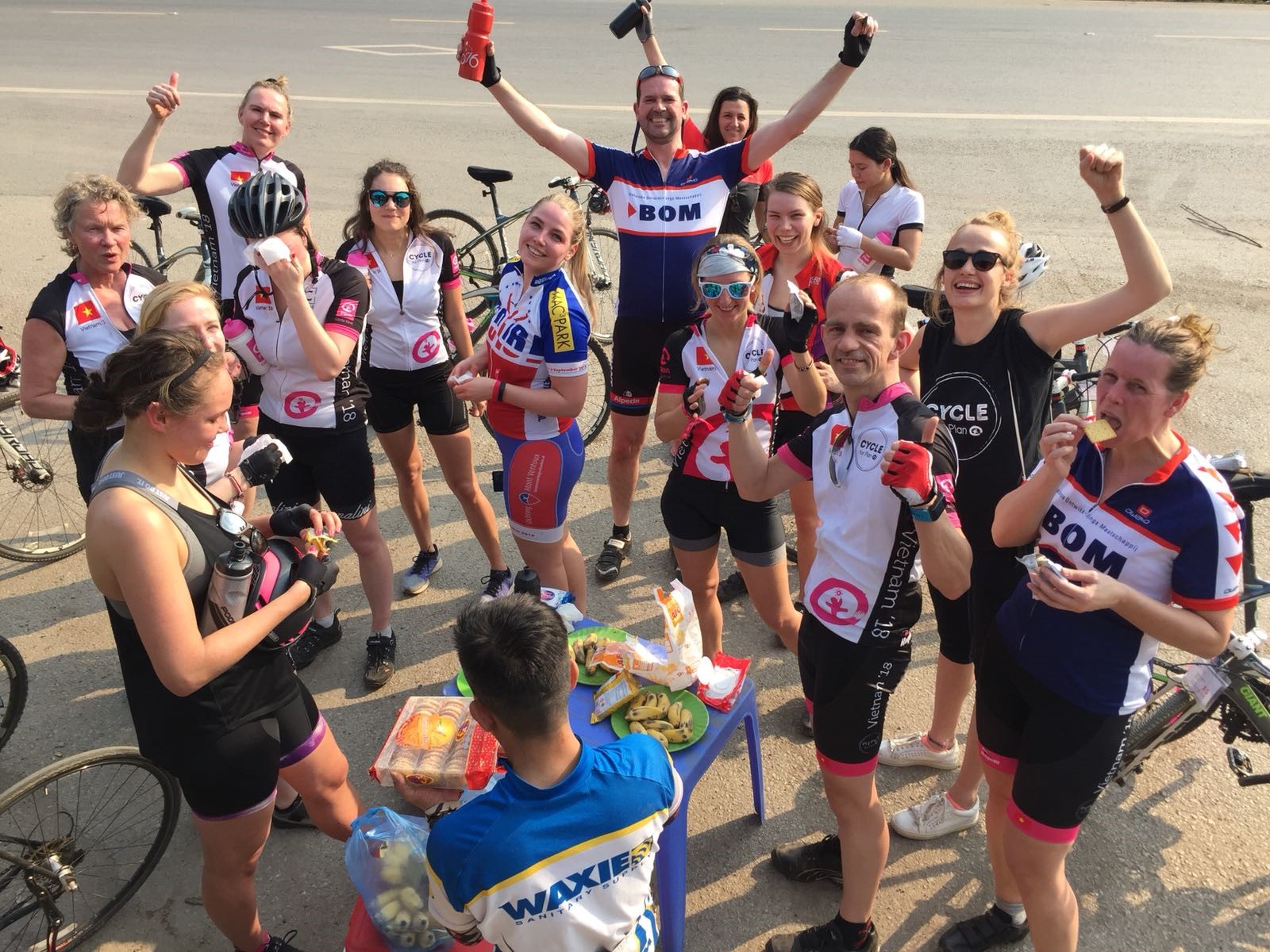 Cycle for Plan Vietnam blog