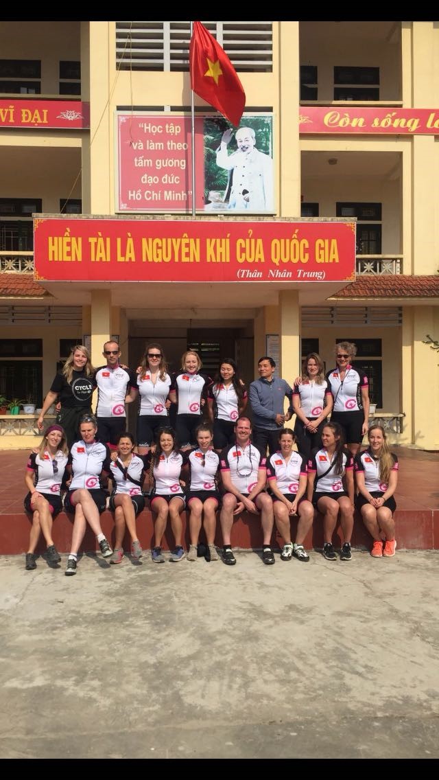 Cycle for Plan Vietnam blog