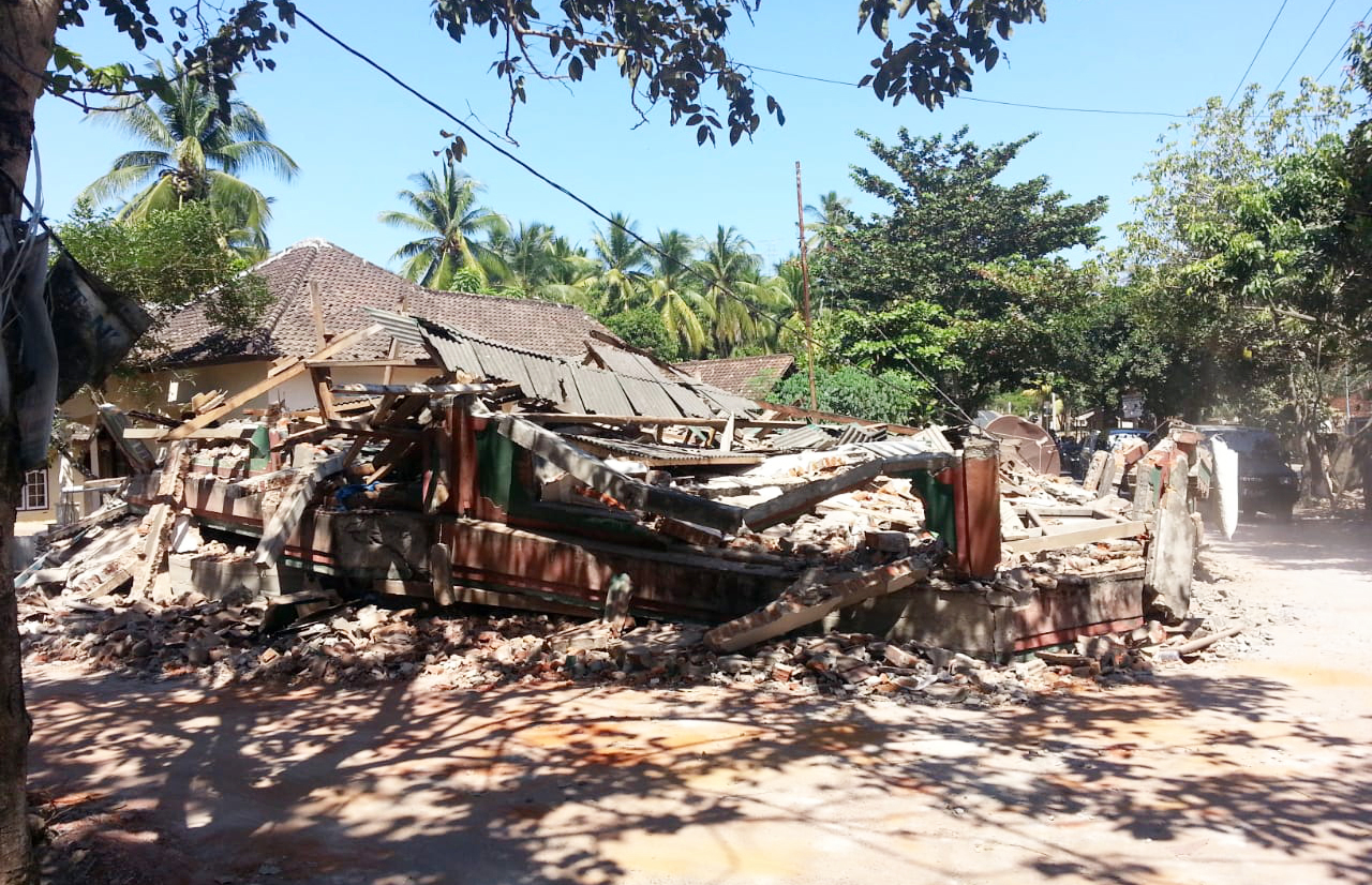 Aardbeving Lombok