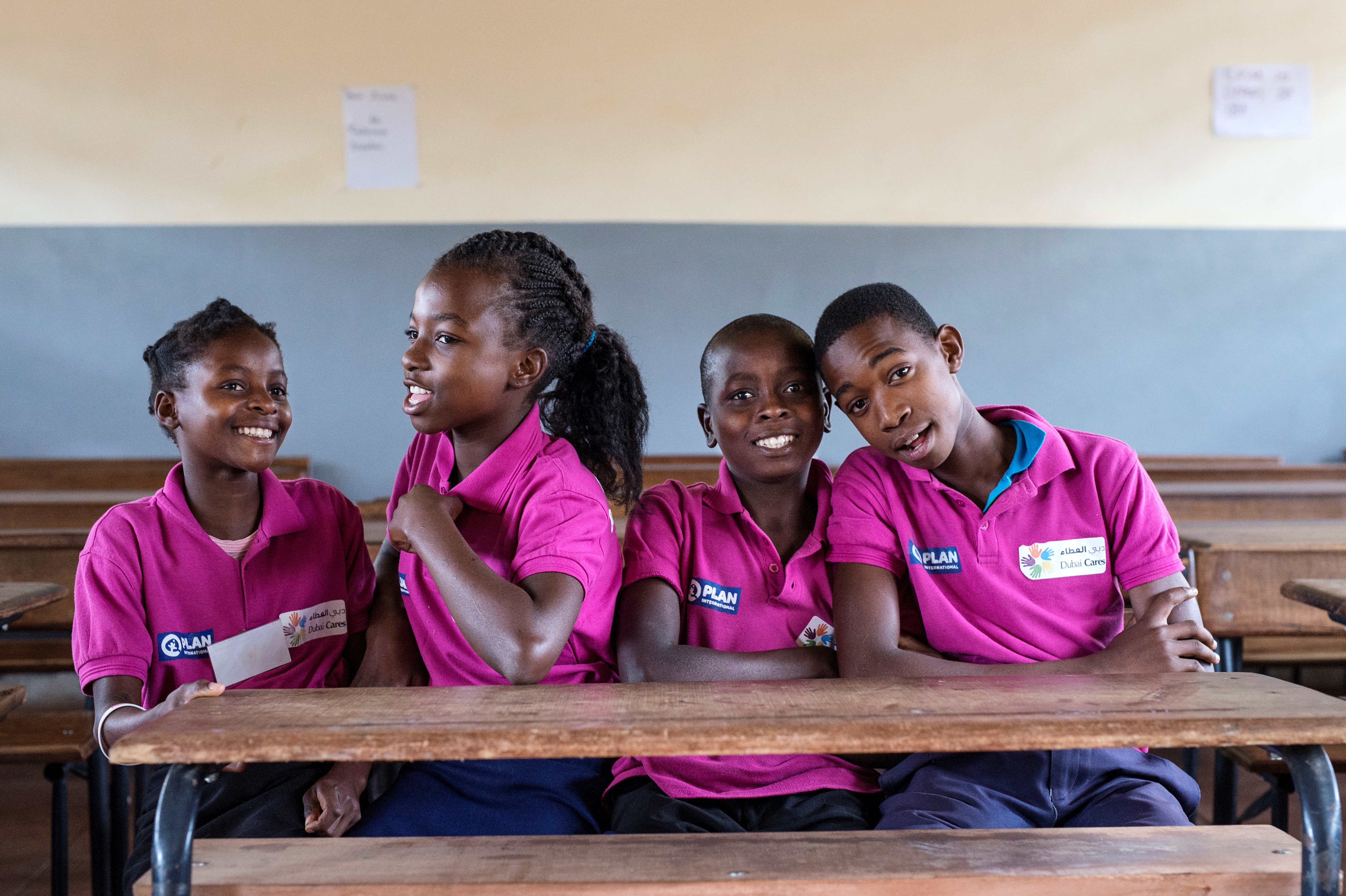 kinderen in de klas plan international logo