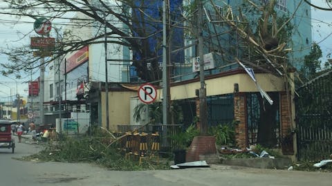 Noodhulp orkaan Filipijnen