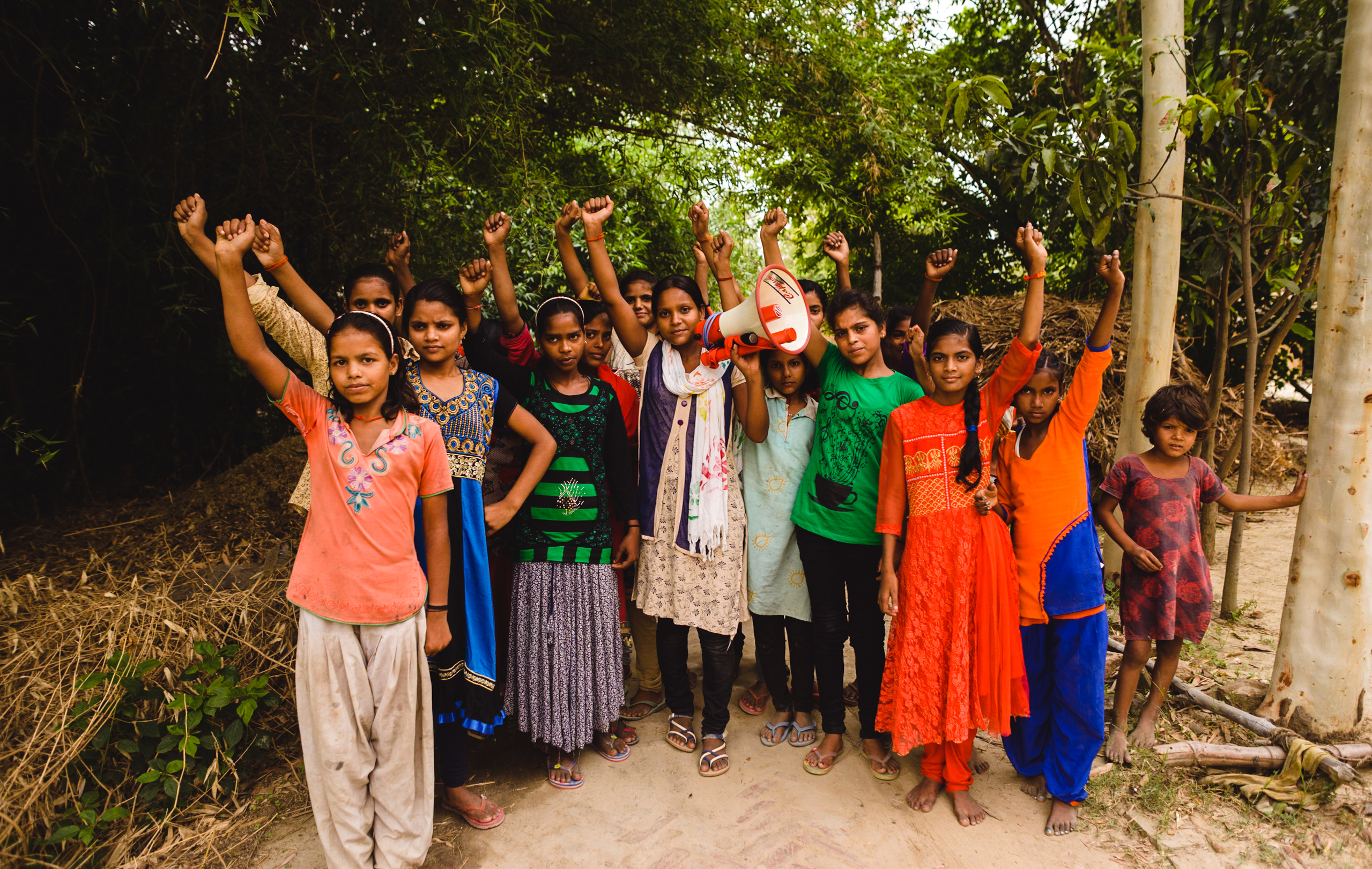 Girls from Utter Pradesh in India