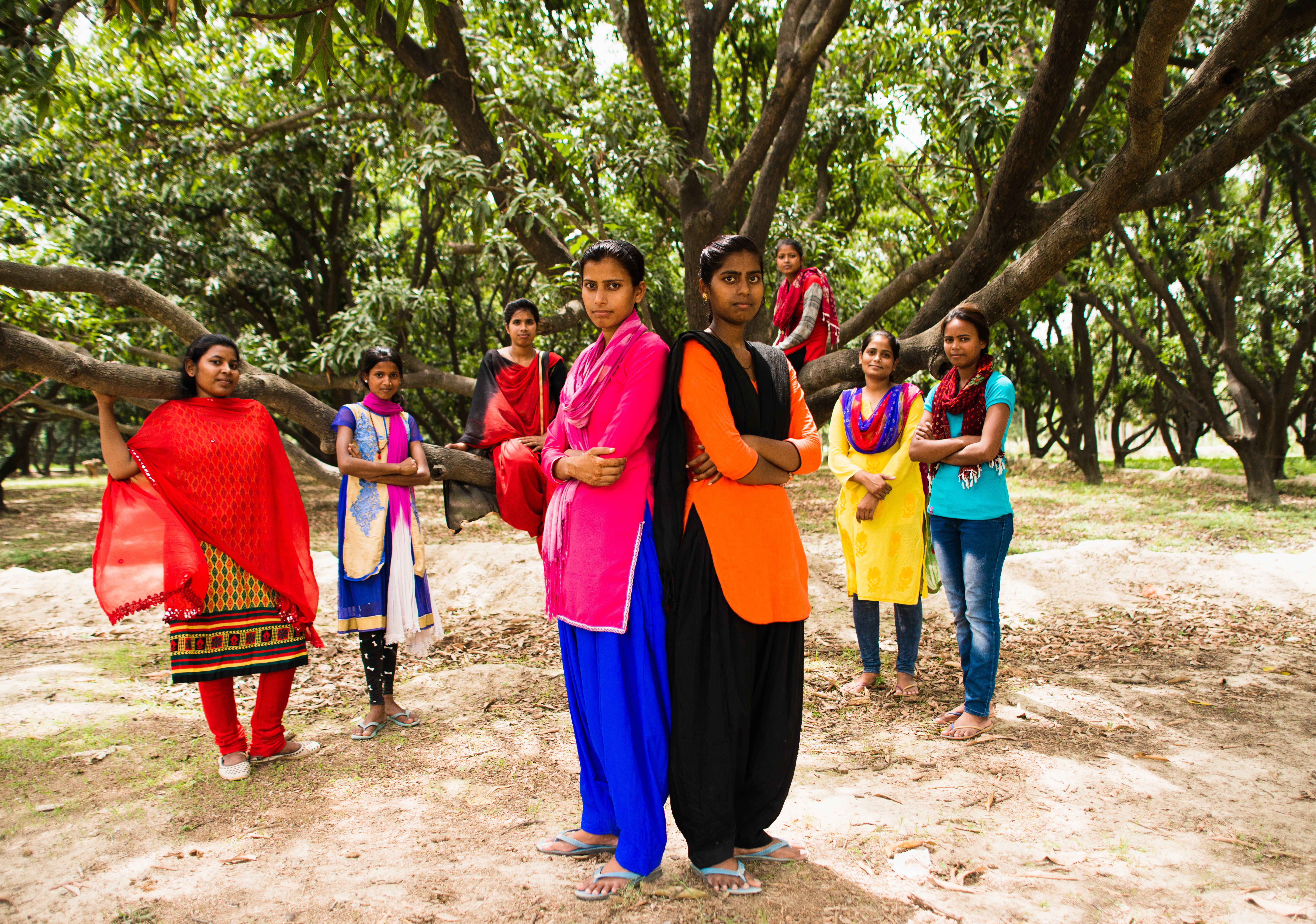Girls from Utter Pradesh, India