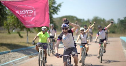 Cycle for Plan Guatemala Fietsers in Guatemala