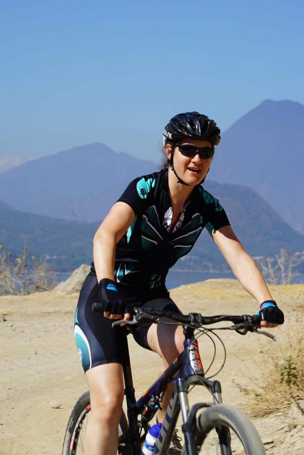 Fietsers in Guatemala