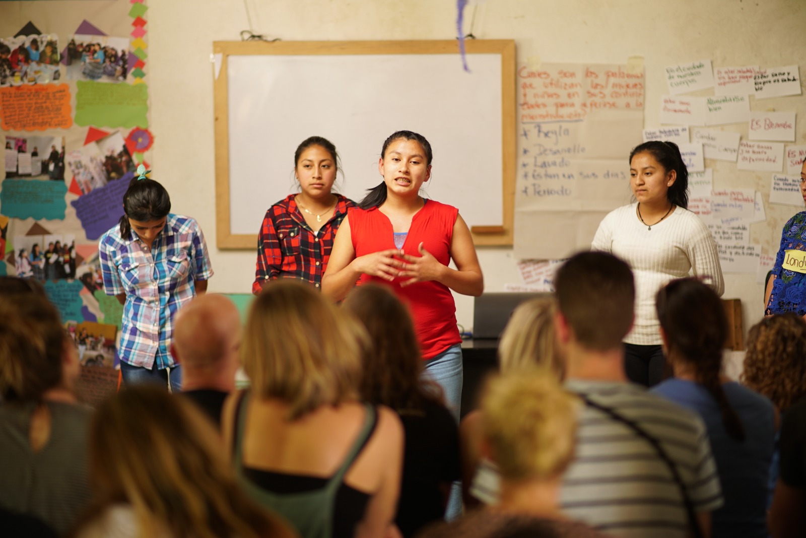 Plan project bezoeken Cycle for Plan Guatemala