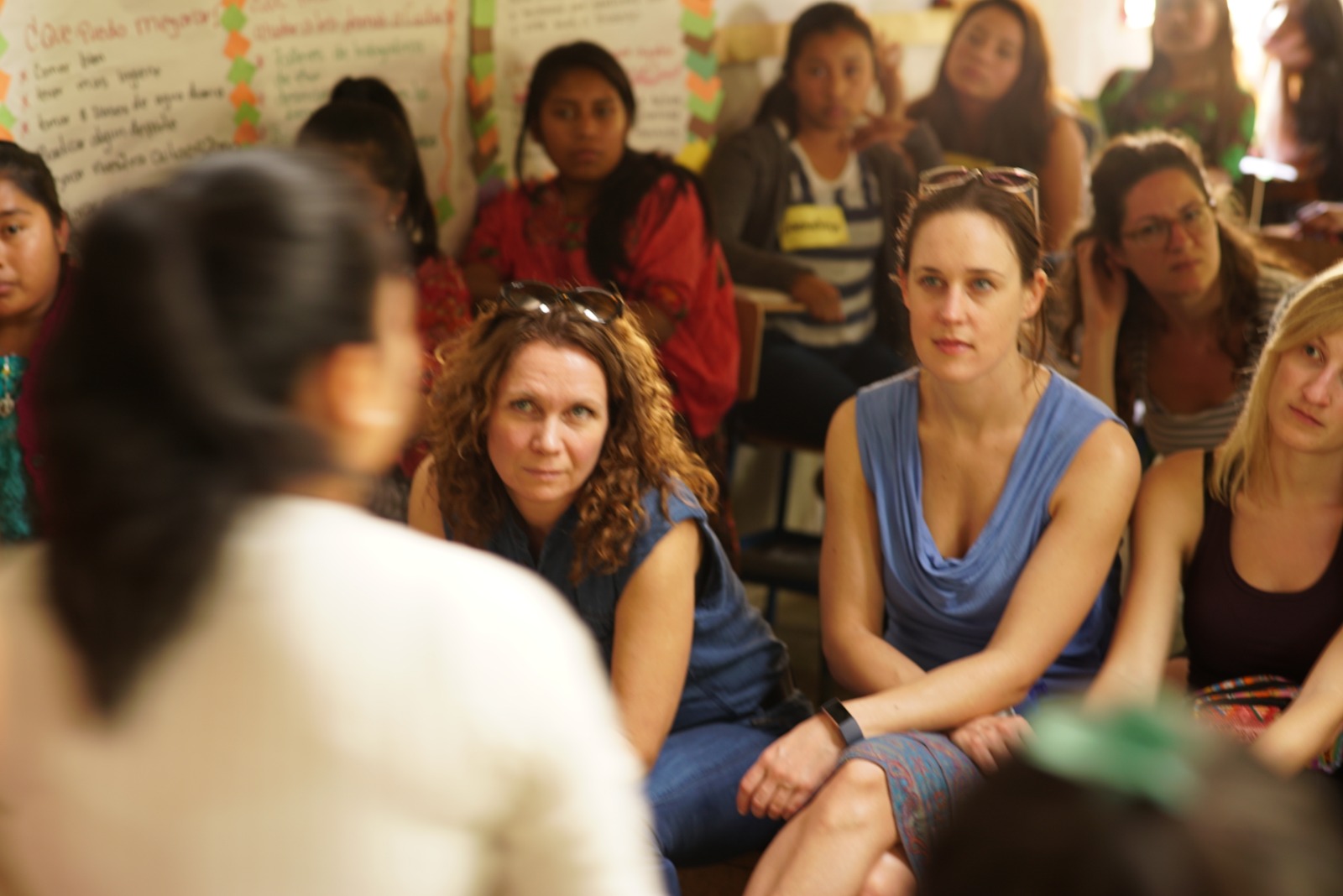 Plan project bezoeken Cycle for Plan Guatemala