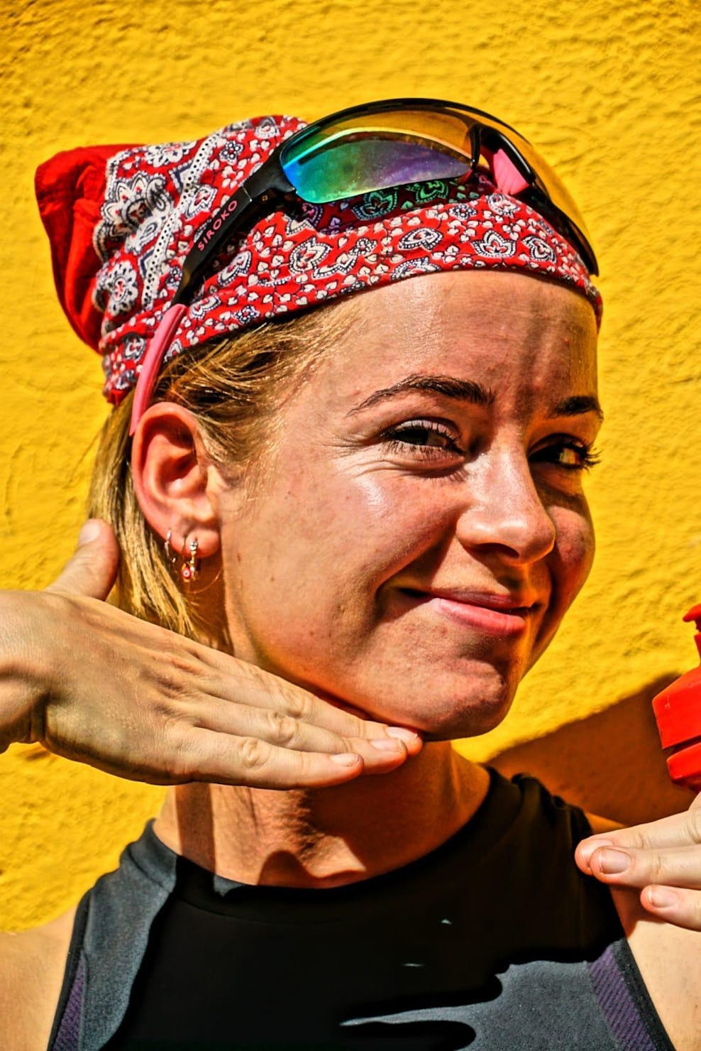 Fietsers in Guatemala