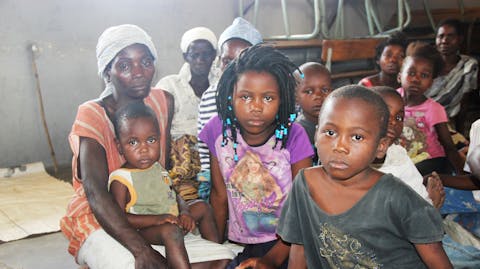 Noodhulp kinderen orkaan Idai