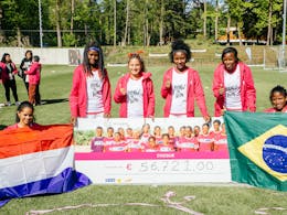 Zes Braziliaanse deelneemsters La League in Nederland