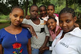 Club van onbesneden meisjes Ethiopië1