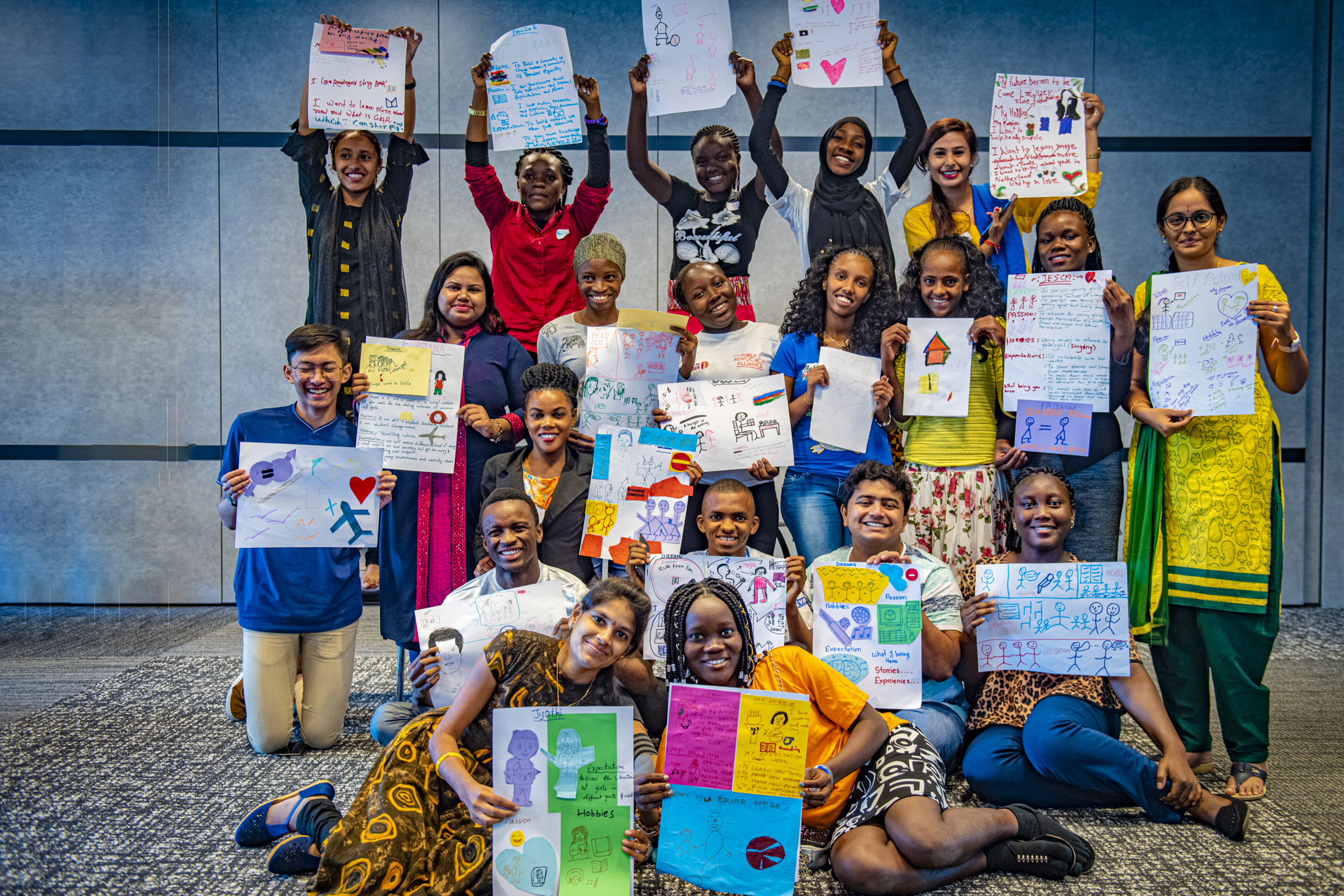 Twintig jongerenlobbyisten uit Afrika en Azië komen samen