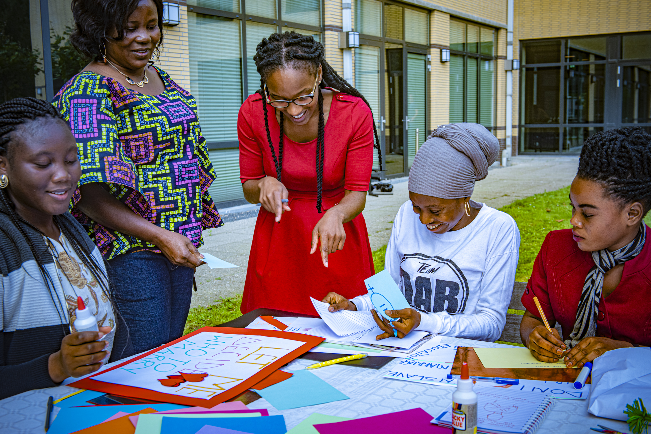 Twintig jongerenlobbyisten uit Afrika en Azië komen samen