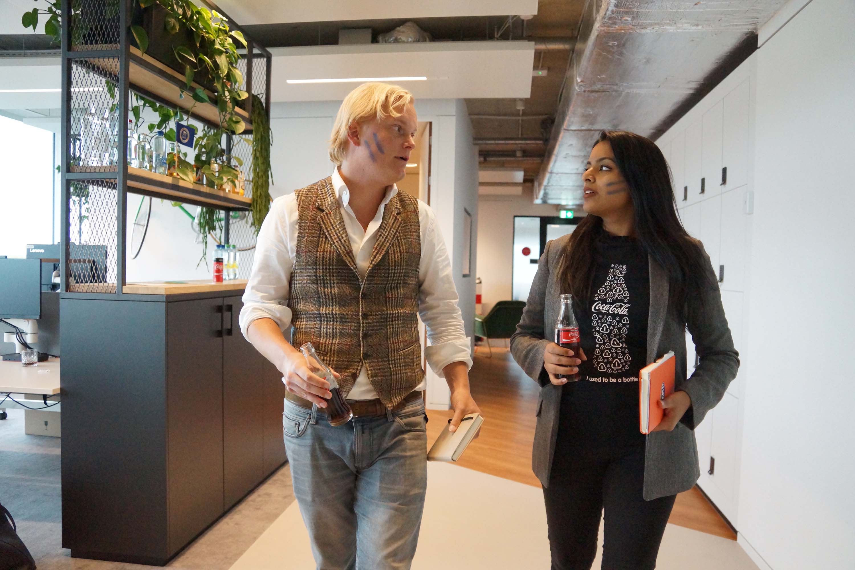 Wereldmeisjesdag Gijs Brons, CocaCola Nederland