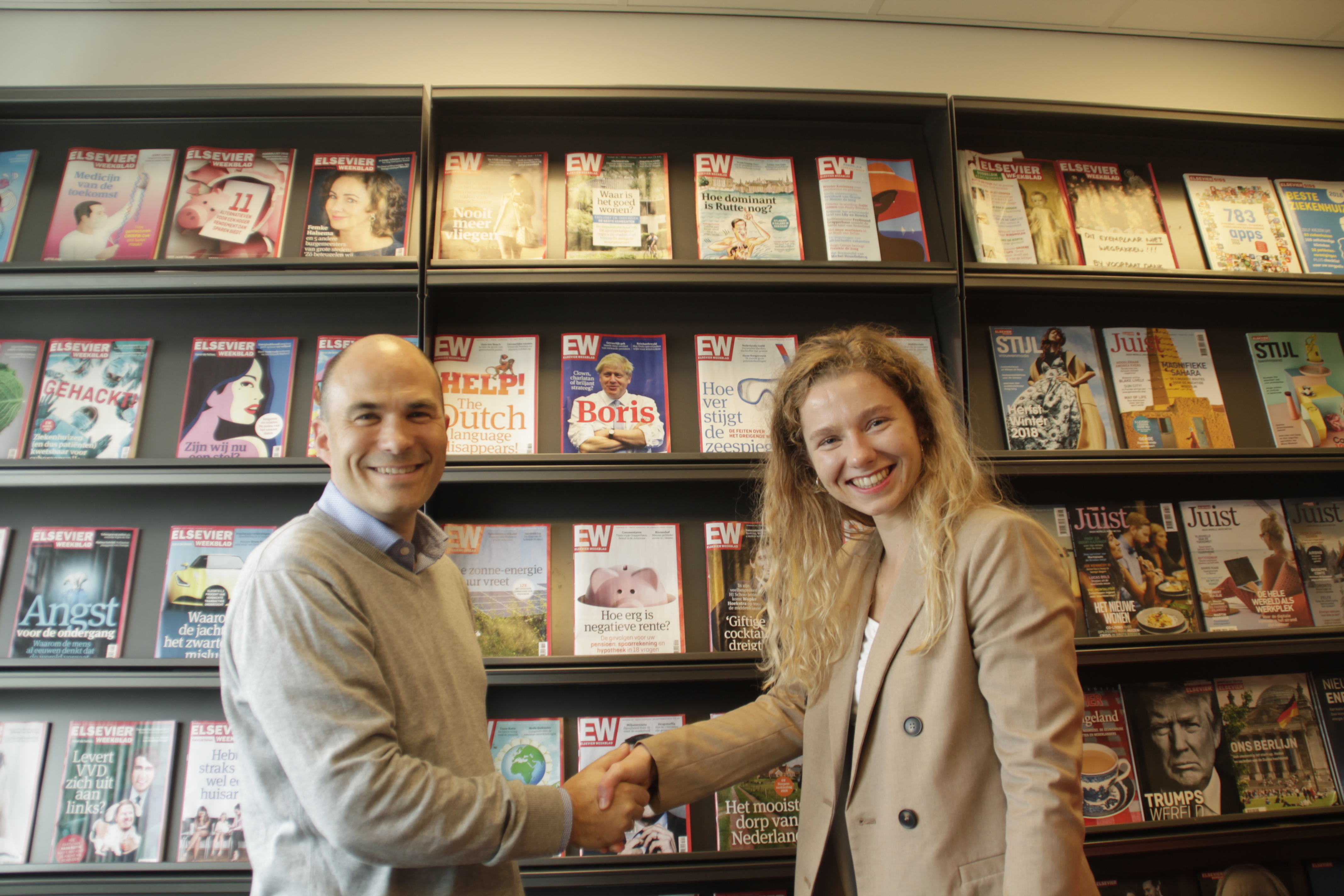 Vincent Andriessen, Chief digital Elsevier weekblad door GRW Maartje pott (22 jaar)