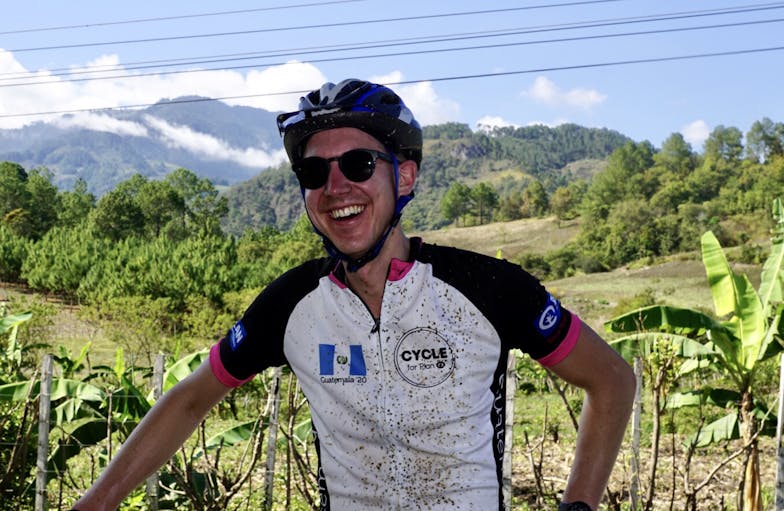 Cycle for Plan Guatemala Wouter