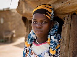 Meisje uit Mali