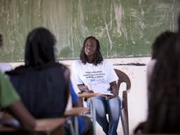 Oumou vecht tegen kindhuwelijken en vroege zwangerschappen
