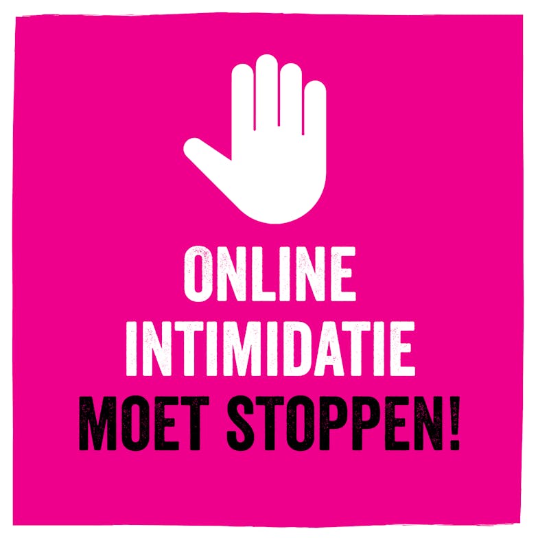 online intimidatie moet stoppen
