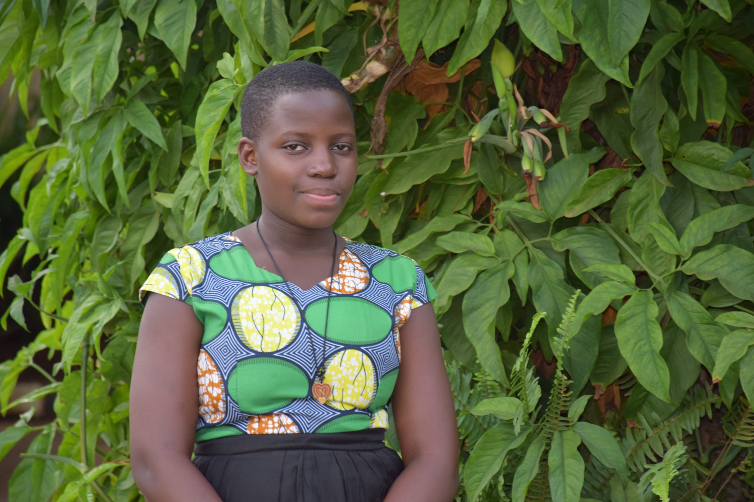 Stecia (15) uit Uganda