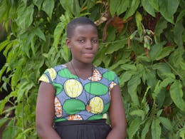 Stecia (15) uit Uganda