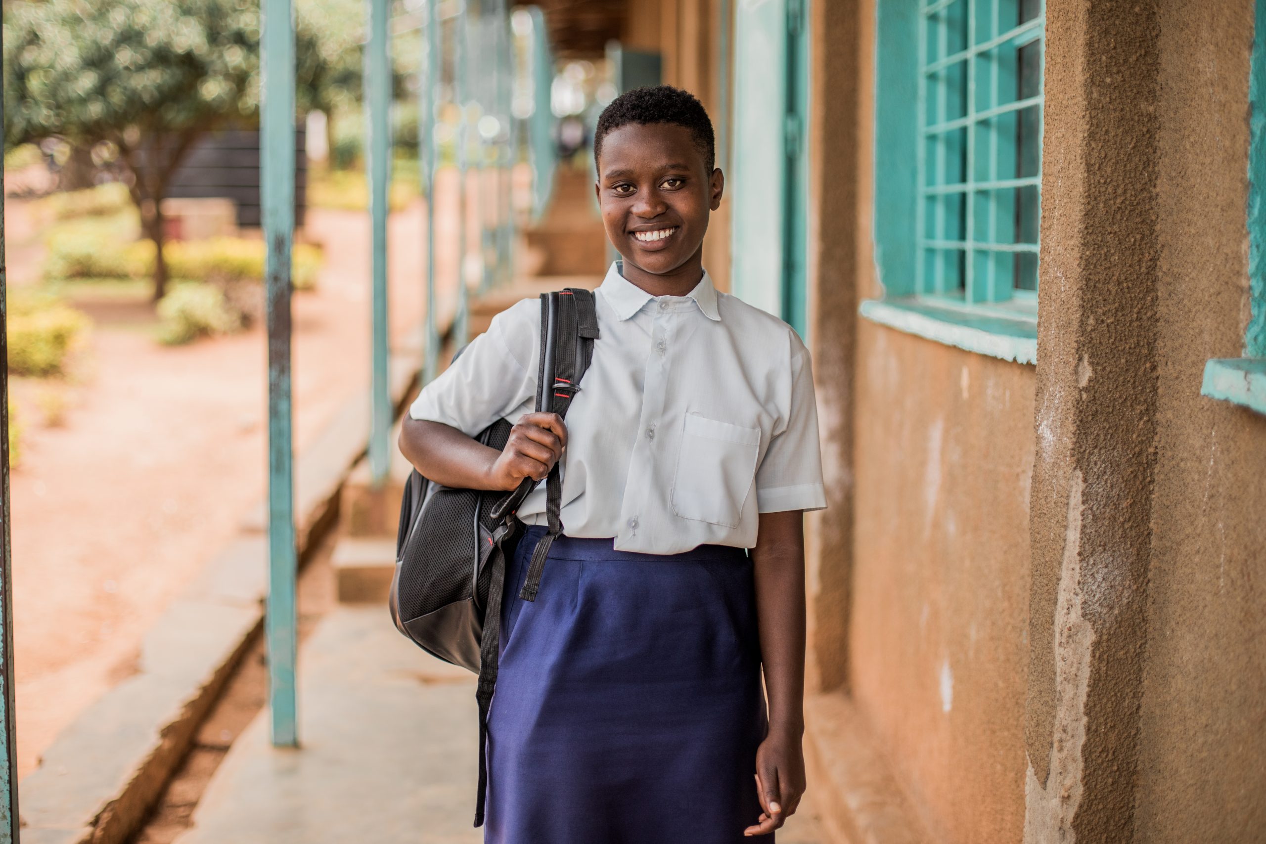 Rwanda schoolgirl