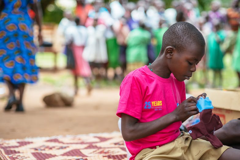Menstrual Health & Hygiene maandverband naaien