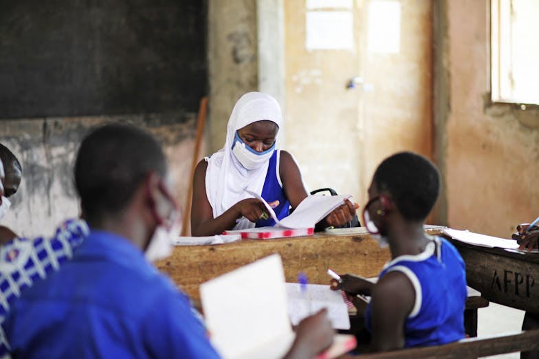Sameera uit Ghana, onderwijs Afrika