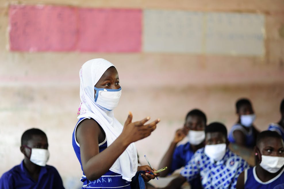 Sameera uit Ghana, onderwijs Afrika