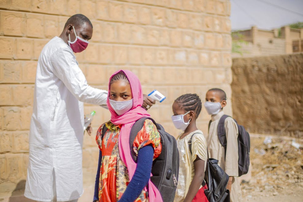 Rahmata in Mali onderwijs Afrika