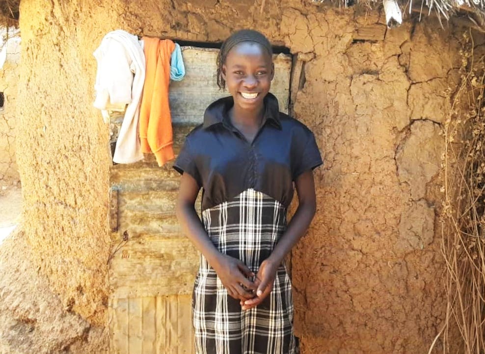 Salimata Salimata meisje in Mali
