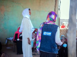 Onderwijsproject van Plan International in Sudan