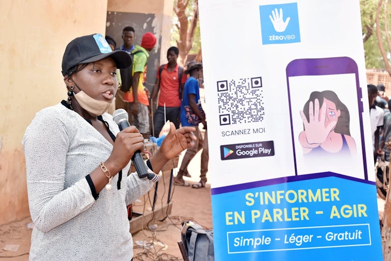 Marguerite Mali ZERO VBG app