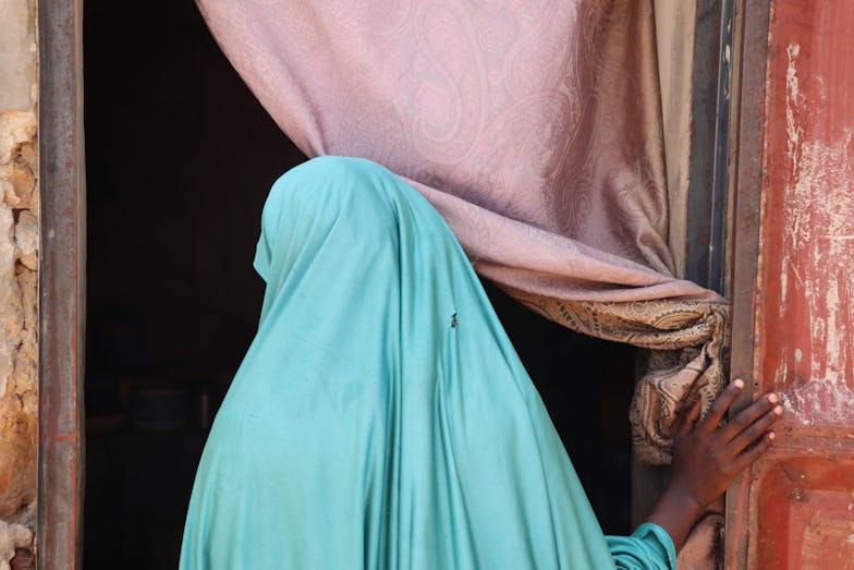 Atou kindhuwelijk Niger Kindbruid Atou in Niger