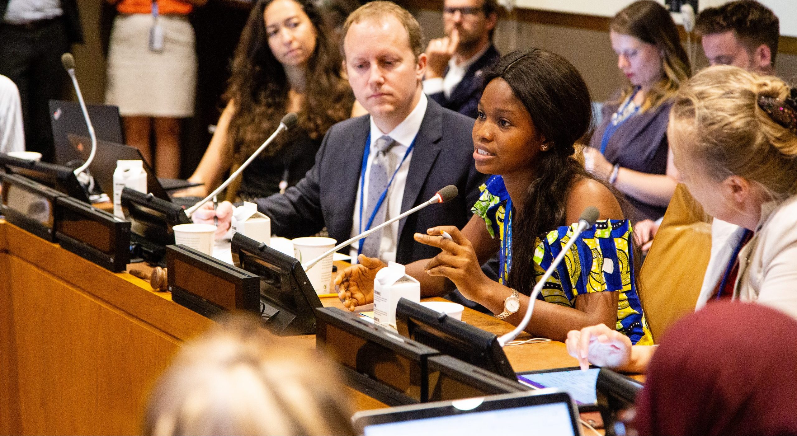 Youth advocate Ayesha (21) uit Sierra Leone