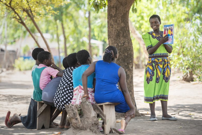 Loveness uit Malawi komt op voor gelijke rechten voor meisjes en jonge vrouwen.