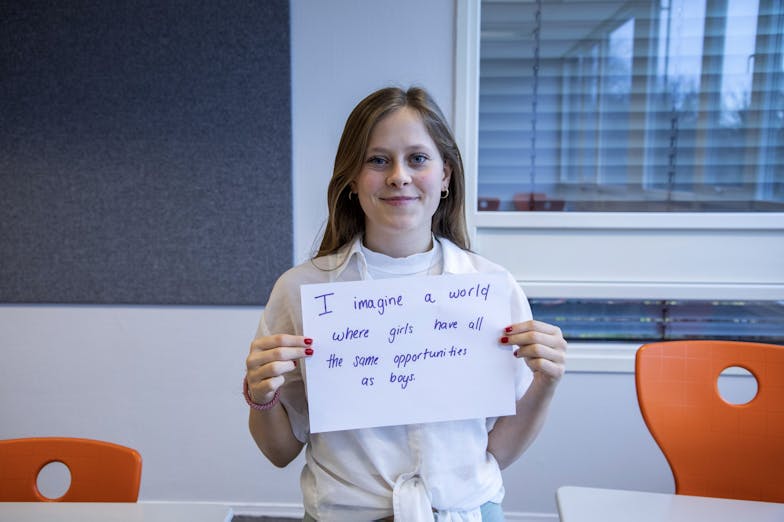 Imagine Rebecca uit Noorwegen