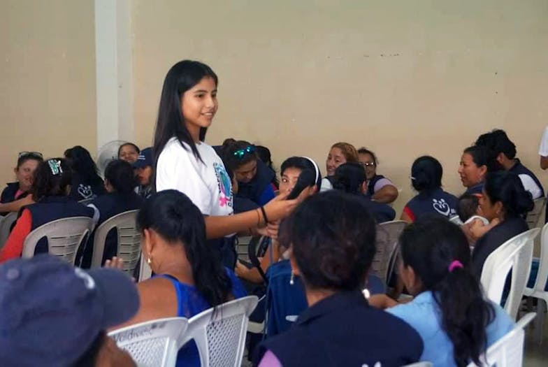 Frida, meisjesactivist uit Ecuador