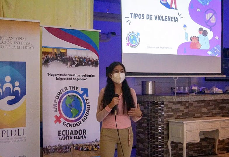 Frida Ecuador woordvoerder Plan International