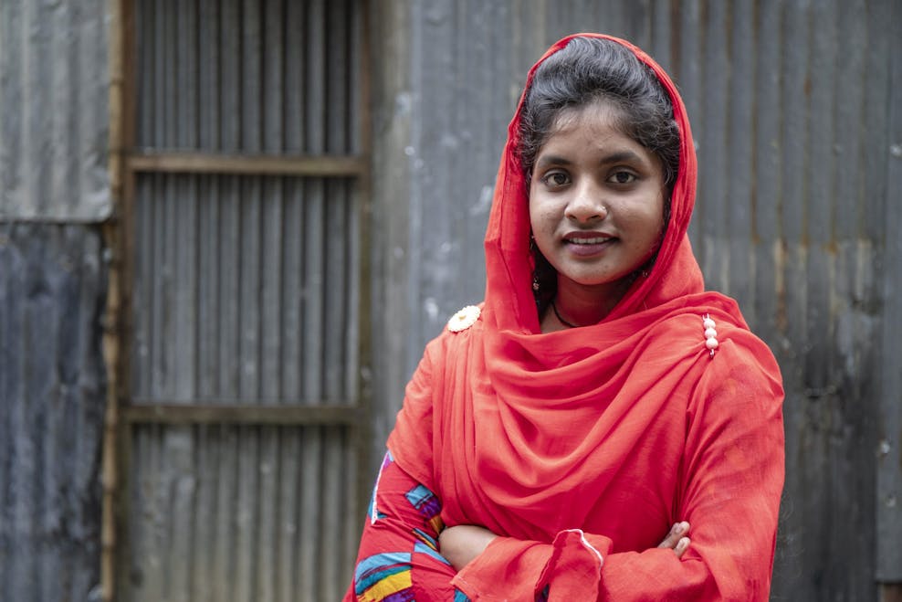 Murzia strijdt tegen kindhuwelijken in Bangladesh
