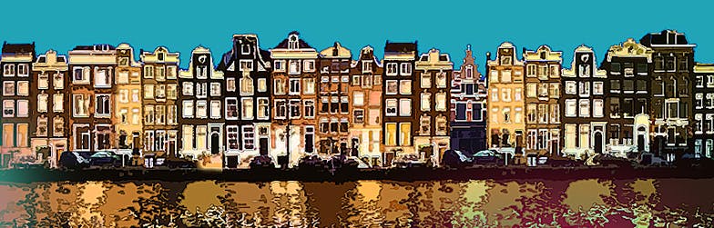 Grachtenhuisjes Taleninsituut Nederland