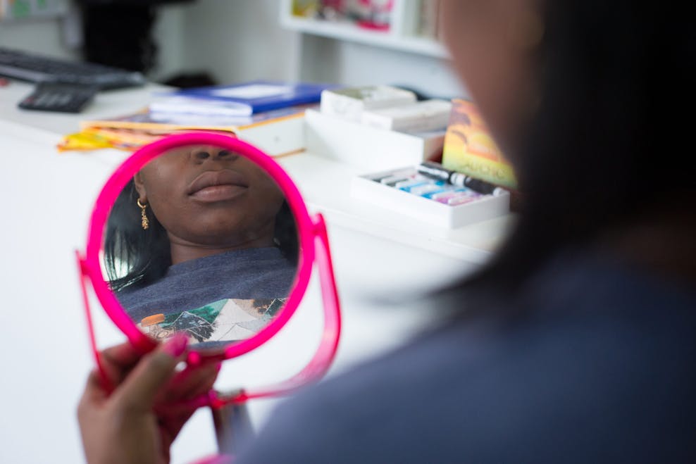 “Ik vind het fijn in de salon, het is een ontspannen plek”