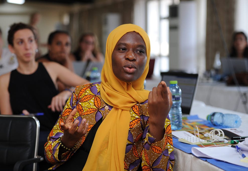 Youth activist Nisreen in Accra by Geoffrey Buta (2)