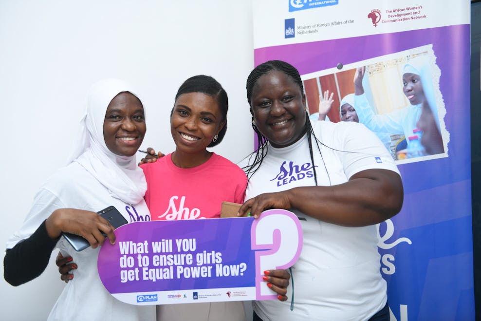 Youth activists including Nisreen at intergenerational dialogue in Accra by Geoffrey Buta
