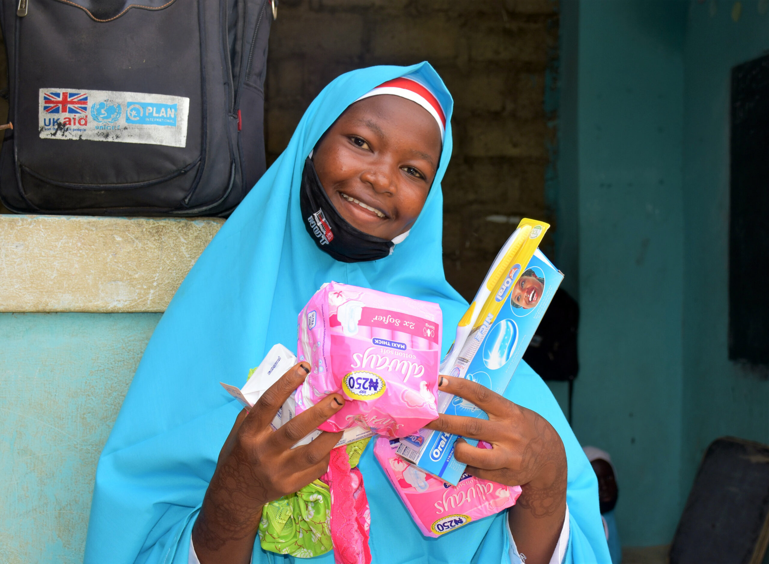 menstruatiekit Plan International